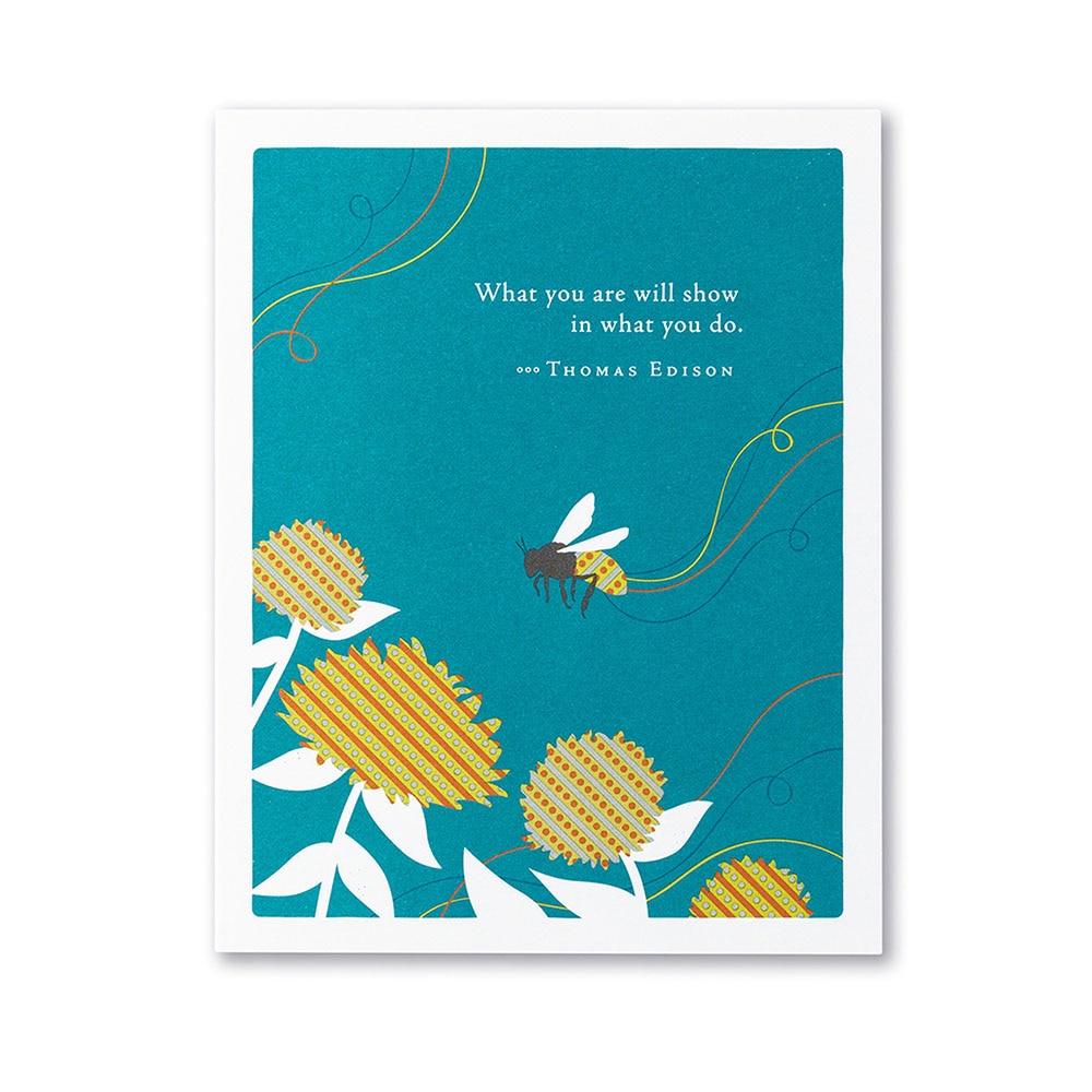 Positively Green, Greeting Card - Appreciation, Gifts, Thank You For All, 114144